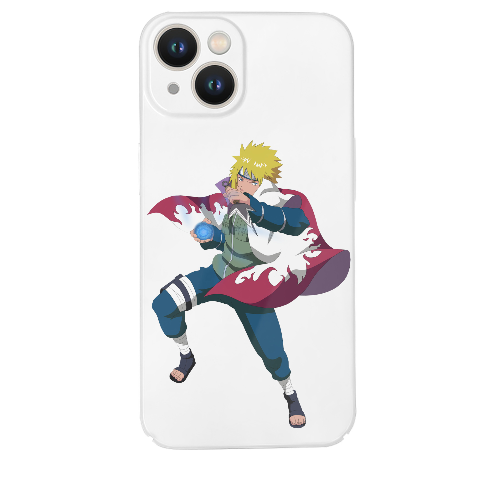 （画像用） NARUTO -ナルト- 波風 ミナト Namikaze Minato 【iPhone 14シリーズ対応】ハードケース